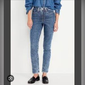 Women's Blue Stone Wash Ankle Jeans
